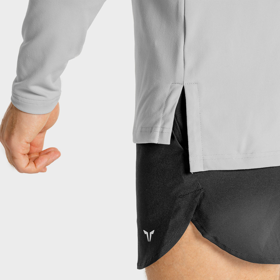 CORE RUNNING TOP - GREY